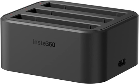 Chargeur Rapide Double Batterie Insta360 X5 – 27W, écran LCD, Fonction Power Bank – Hub Intelligent Avec Affichage SOC